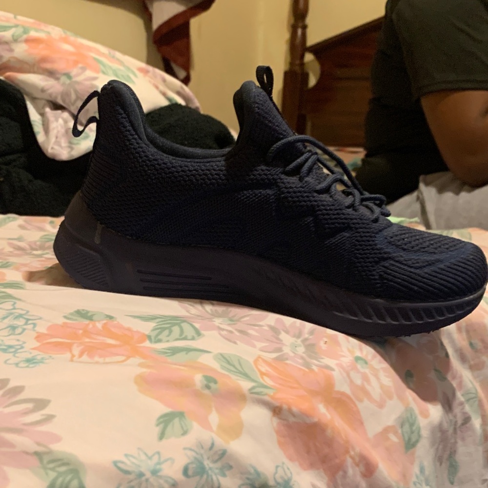 Navy Blue Athletic Shoes for Women